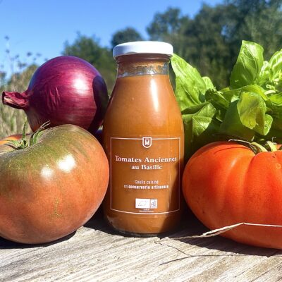 Coulis Tomates Anciennes au Basilic